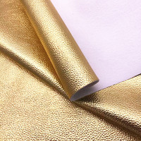 Métal Lichi Faux Cuir PU Cuir pour Sacs Téléphone Cas DIY Tissu Élastique Fini pour Meubles Décoratifs Chaussures Rembourrage