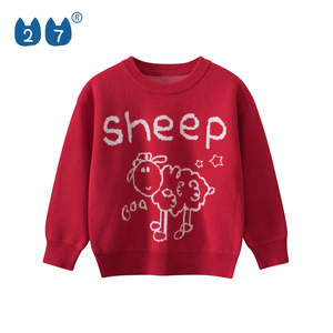 Automne Hiver Haute Qualité Doux Et Confortable Col Ras Du Cou Lâche Mignon <span class=keywords><strong>Fille</strong></span> <span class=keywords><strong>Pull</strong></span> - Product Image 2