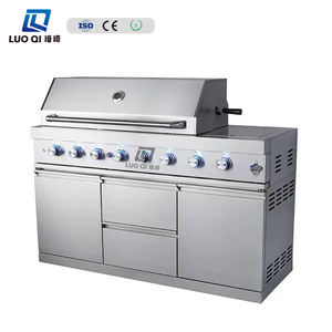 المطبخ التجارية الحديثة الطبخ الغاز الفحم كومبو شواء فرن البيتزا للدجاج المشوي الجمع بين المعدات - Product Image 3