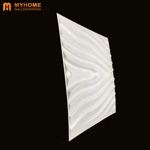 모조리 3d 접착 벽 패널-방수 붙인 비 접착 비닐 벽 코팅 3D 벽 패널