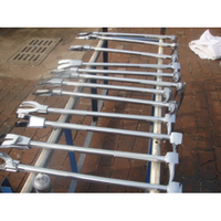Outil d'entrée forcée Halligan de 24'', 30'', 36'', 42'', pour pompiers, en acier au carbone forgé 45, outil de sauvetage d'urgence, outil de démolition