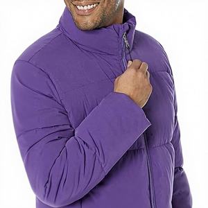 Chaqueta Acolchada de Manga Larga con Cuello Alto para Hombre, de Alta Calidad, para Invierno, Servicio OEM, Impermeable y Ecológica, Precio Razonable - Product Image 1