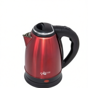 กาต้มน้ำไฟฟ้า สแตนเลส 1.7 ลิตร ต้มเร็ว สีแดง - Product Image 1