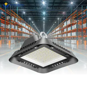 AC220V siêu sáng UFO dẫn đèn bay cao không thấm nước thương mại công nghiệp chiếu sáng thị trường kho hội thảo đèn nhà để xe