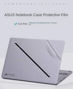 Nhà Máy Giá Cổ Phiếu có sẵn trong suốt Frosted máy tính ma thuật da cho PVC ASUS ROG - Product Image 2