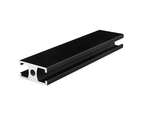 Profilé en aluminium T5 série 1530 6000 norme nationale, rail de guidage de cadre de porte en aluminium industriel noir oxydé à rainure en G - Product Image 1