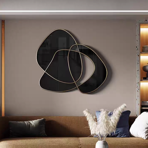 Décoration murale de luxe pour salon, personnalisable, haute qualité, blanche, 80x73 cm, livraison directe DDP - Product Image 6