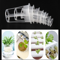 Nouveau panier hydroponique pour jardinage, culture sans terre, fixateur de racines, pot en maille, culture aéroponique, pot de pépinière pour la maison