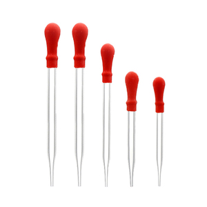 Pipettes compte-gouttes en verre épais pour laboratoire, pipettes compte-gouttes pour usage scientifique - Product Image 3