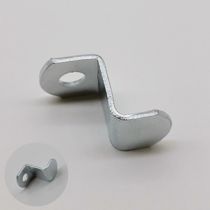 Support d'angle en Z pour cadre photo, acier inoxydable 804, pièce de raccordement métallique durable pour fixation de cadre extérieur - Product Image 1