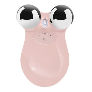 Dispositivo de Microcorriente Iónica en Forma de V para Eliminar la Papada, Reafirmante de Piel ABS, Rodillo Masajeador Facial, Microcorriente Facial - Product Image 2