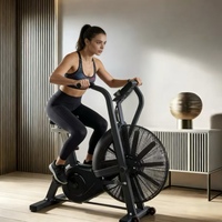 Vélo d'entraînement professionnel Echo Air Bike de style Rogue pour l'entraînement HYROX, vélo à courroie avec moniteur Bluetooth, machine de gym commerciale