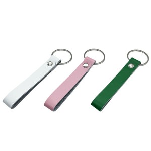 Porte-clés en cuir et métal avec logo personnalisé CCH, pendentif créatif personnalisé - Product Image 4