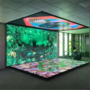 HD P6.25 LED piso telha tela guia alta carga noite stampede publicidade eletrônica exibir tela piso dança interativa