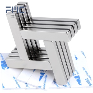 Bloc bon marché d'aimant de néodyme de l'éodyme N52 super fort pour l'aimant industriel de Ndfeb avec des services de traitement de soudure de recourbement - Product Image 2