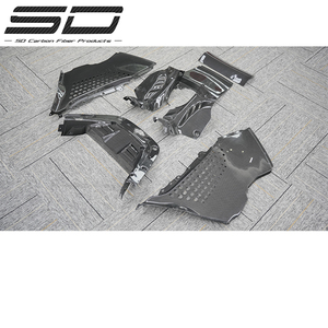 Labbro anteriore in fibra di carbonio completamente asciutto stile OEM per <span class=keywords><strong>Ferrari</strong></span> <span class=keywords><strong>SF90</strong></span> aggiornamento a <span class=keywords><strong>SF90</strong></span> - Product Image 6