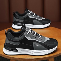 Chaussures de course polyvalentes en maille pour hommes, baskets décontractées antidérapantes et résistantes à l'usure