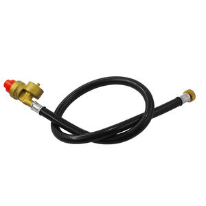 Vanne régulatrice de pression moyenne 1 LB avec tuyau pour cuisinière à <span class=keywords><strong>gaz</strong></span> butane portable, convertisseur de <span class=keywords><strong>bouteille</strong></span> d'un kilogramme - Product Image 2