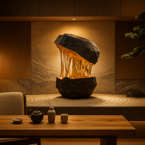 Изготовленная на заказ роскошная скульптура из стекловолокна с золотым покрытием, современное искусство для лобби отелей и коммерческих пространств, высококачественное украшение - Product Image 2