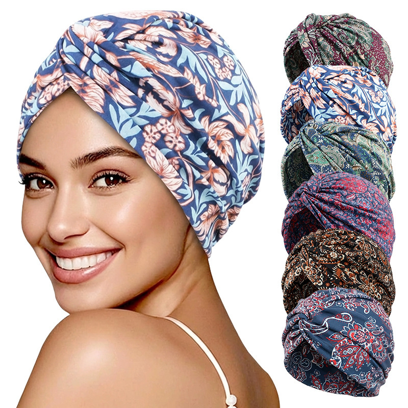 Women s Ethnic Style Polyester Turban