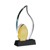 Gobelet de cristal, 1 pièce, Collection de prix annuelles Souvenir, Simple et Transparent, tasse à découper exquise, à la mode