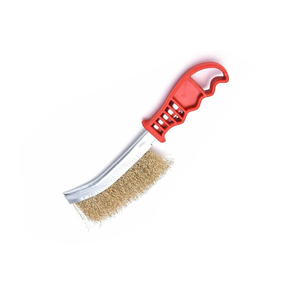 Spazzola in Filo d'Acciaio a Forma di Coltello con Manico Lungo in Plastica, Pulitore per Rimozione Ruggine su Superfici Metalliche - Product Image 4