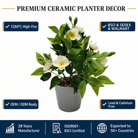Tanaman Pot gantung buatan Mini Dekor, gaya desain Eropa Indoor Outdoor, Pot bunga gantung, grosir mal belanja rumah