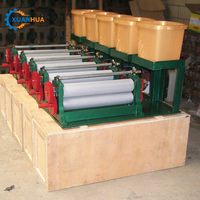 Máquina para fabricar láminas de cera de abejas marca Xuanhua, componentes principales de engranajes, rollo de cera cruda a granel, maquinaria de procesamiento para apicultura