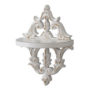 Decorazione della fattoria personalizzare legno imbiancato intagliato cremagliera scaffale di stoccaggio a parete in legno rustico montato a parete <span class=keywords><strong>scaffali</strong></span> galleggianti - Product Image 1