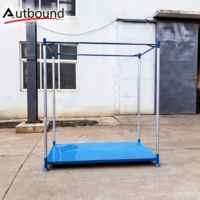 Étagère de stockage de palettes empilable en acier Q235 |   Durable et robuste pour une utilisation en entrepôt, haute capacité