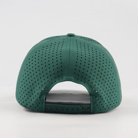 Casquettes de baseball unisexes de haute qualité, imperméables, perforées, 100% polyester, avec broderie personnalisée du logo OEM, certifiées BSCI, vente en gros.