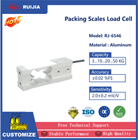 Capteur de pesage haute précision RJ6546 pour tests de tension et de compression, mesure de 3/5/8/10/20/30/50 kg, balances électroniques