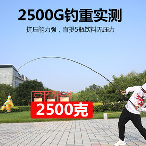 Caña de Pescar de Surfcasting de Fibra de Carbono de 6m, Acción Extra Rápida, Anillas SIC, para Pesca en Mar y Roca, Ideal para Peces de Agua Salada - Product Image 4