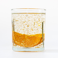 Bougie parfumée artisanale en gel de fleurs séchées - Pot en verre écologique pour anniversaire, mariage, Noël et Pâques, décoration de la maison