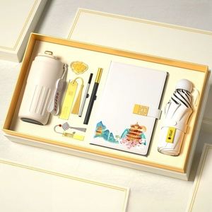Juego de Regalo Empresarial Personalizado e Integrado: Cafetera Promocional + Sombrilla UPF50+ + Funda para Portátil con Publicidad de Marca - Product Image 4