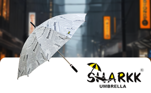 ร่มพับสองตอน Sharkk 112 ลายปลาดาว สำหรับผู้ชายและผู้หญิง ร่มกันฝนพิมพ์ลายพร้อมโครงเหล็กแข็งแรงและด้ามจับพลาสติก - Product Image 5