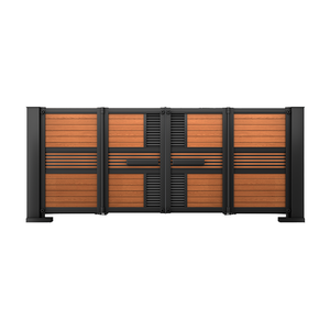 <span class=keywords><strong>Portail</strong></span> battant tubulaire en acier moderne, automatique, pour cour, villa, allée, entrée sécurisée - Product Image 1