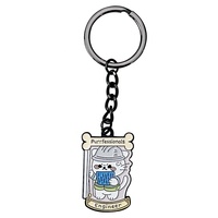 Fabricants de porte-clés personnalisés en alliage de zinc avec logo personnalisé, logo d'anime personnalisé, porte-clés en métal personnalisé en émail dur ou souple