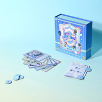 Boîtes de rangement personnalisées en carton écologique et recyclable pour jeux de cartes, gravées, simples/doubles, étuis de présentation transparents pour 2 jeux de cartes, pour poker et jeux de société