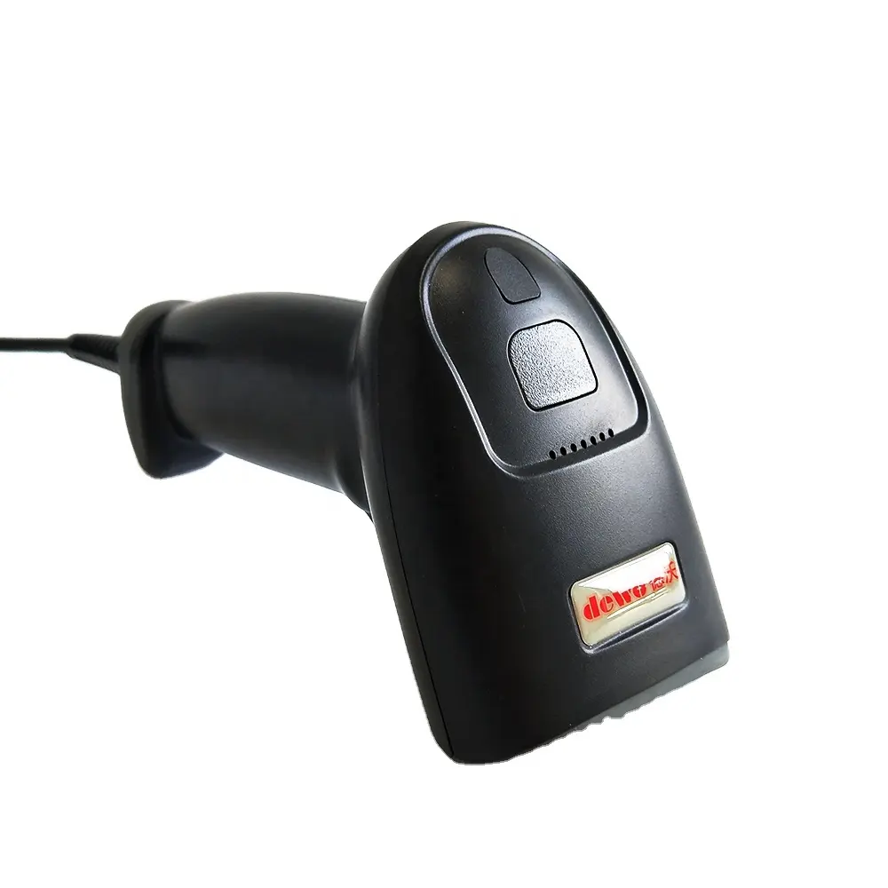 Dewod xn7100 usb rs232 2d 4mil fio scanner de código de barras 640*480 fornecedor de código qr portátil