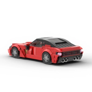 Ensemble de blocs de construction en plastique personnalisés pour voiture de sport de luxe, modèle <span class=keywords><strong>DBS</strong></span> <span class=keywords><strong>GT</strong></span>, pour collectionneurs et présentation, cadeau pour les passionnés d'automobiles - Product Image 2