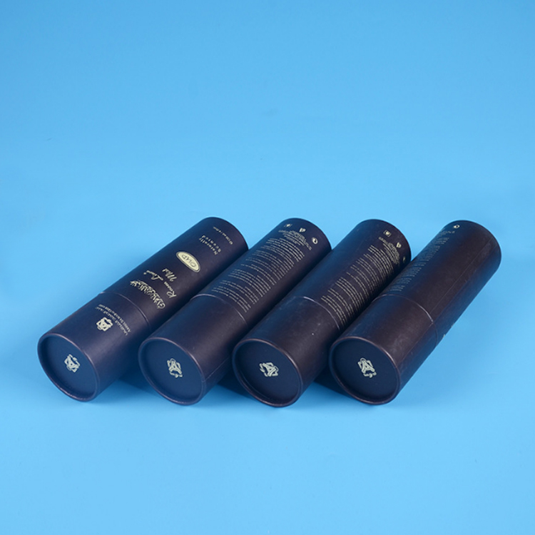 Custom Kraft Paper Tubes for Cosmetics Biodegradable Packaging for Skincare Candle Loose Tea Solid Drink Underwear Paper Tube