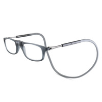Lunettes de lecture presbytie haut de gamme portables à suspendre au cou, pliables, avec pieds extensibles, charnière métallique 1.25 1.75 2.25, unisexe