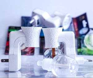 Diffuseur d'arômes à brancher, diffuseur d'arômes à bâtonnets, flacon en verre, recharges, flacon vide - Product Image 6