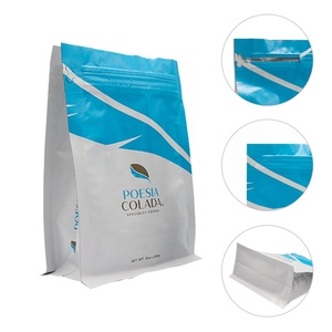 Tùy Chỉnh 250G 500G 1Kg Nhôm Lá Phẳng Dưới Cà Phê Đậu Nhựa <span class=keywords><strong>Pouch</strong></span> Van Cấp Thực Phẩm Polyester Cà Phê Bao Bì Túi - Product Image 4