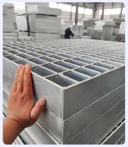 Grille en acier galvanisé à chaud sur mesure <span class=keywords><strong>30x30</strong></span>, tapis de porte en métal soudé, durable et léger - Product Image 3