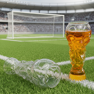 Set di 10 Trofei Creativi in Cristallo Trasparente a Forma di Pallone da Calcio, Stile Cartoon e Americano, da Hebei - Product Image 4