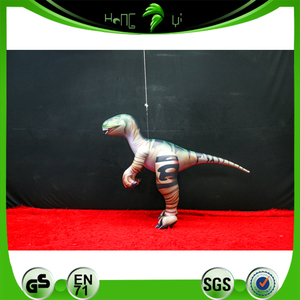 บอลลูน<span class=keywords><strong>ไดโนเสาร์</strong></span>สีฟ้าแบบ<span class=keywords><strong>เป่า</strong></span>ลมสั่งทำพิเศษ พร้อมปั๊มลมไฟฟ้าสำหรับขี่เล่น ทำจากวัสดุ PVC - Product Image 5