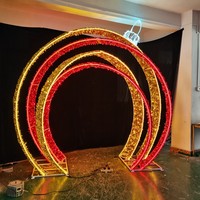 Kardan adam şekilli LED noel kar ışık Interrative fotoğraf Op 3D kardan adam konumlar heykel Motif ışık