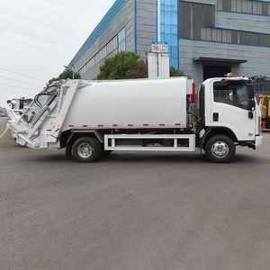 Camion Compacteur de Déchets 1SUZU KV600 9m³ à Prix Abordable - Camion de Collecte de Déchets Compressés - Product Image 1